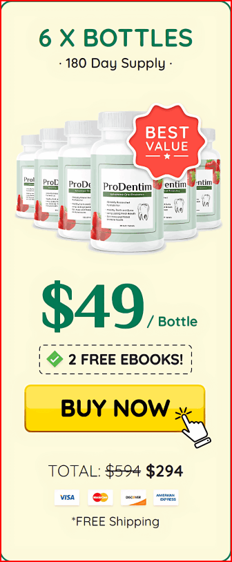 ProDentim 6 bottle