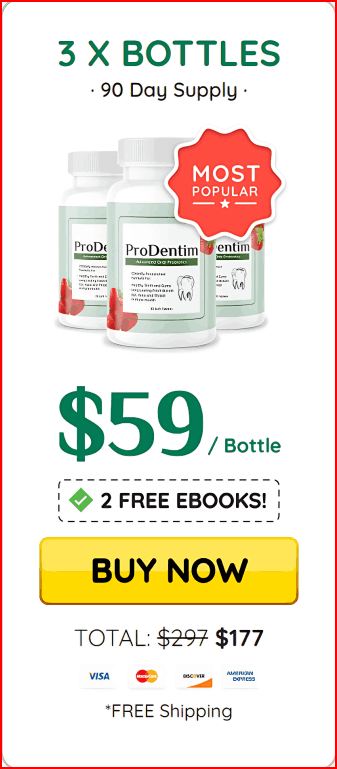 ProDentim 3 bottle